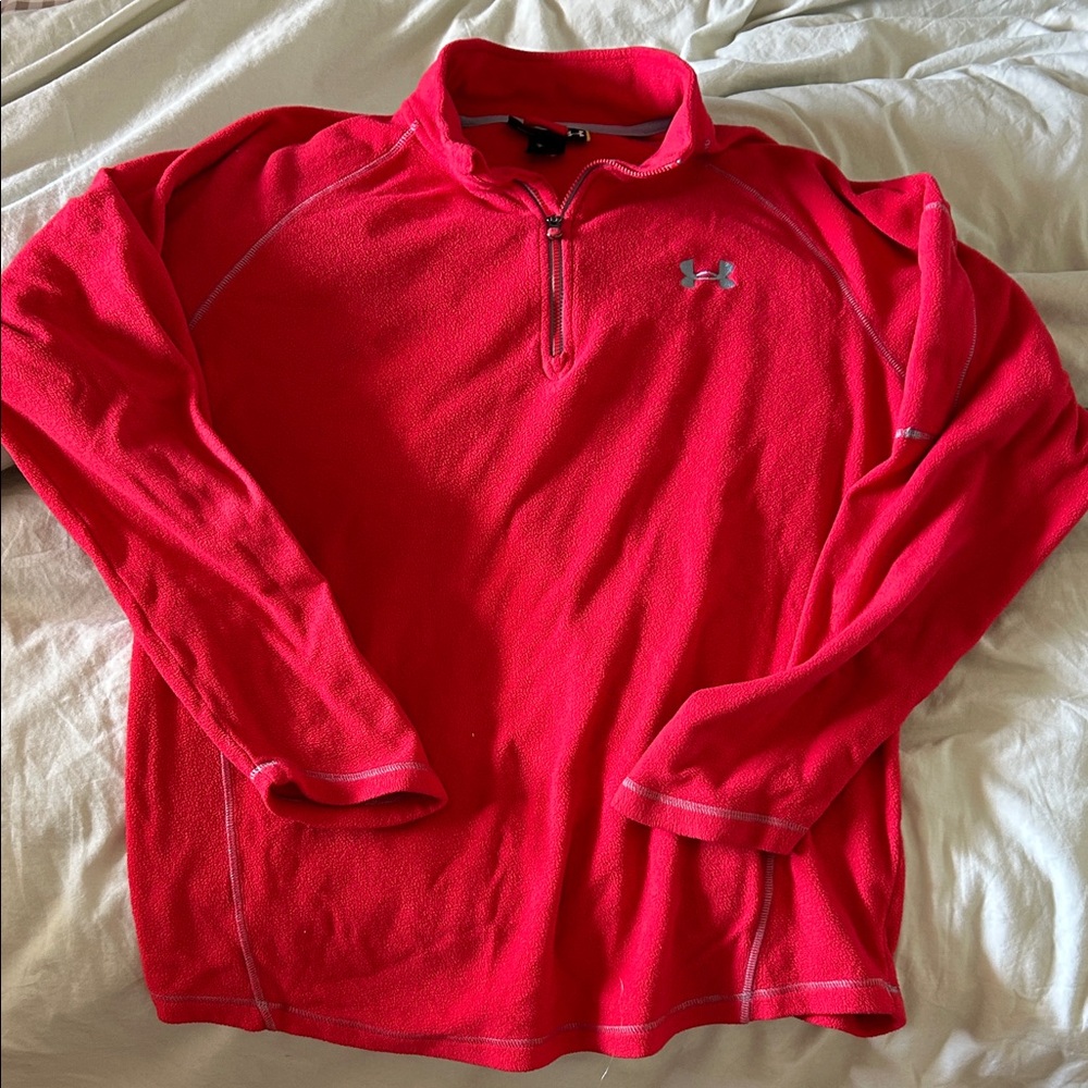 Under Armour Crimson Quarter-Zip Pullover